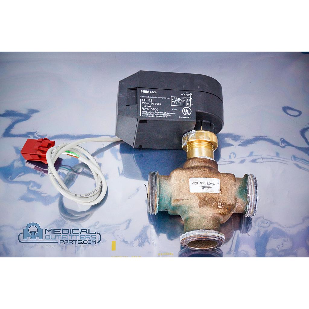 Siemens CT Somatom Cooling System W-W 3 Way Valve with Adjustment Drive, PN 4820986