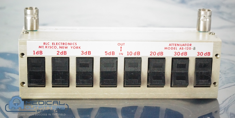 RLC Electronics VHF Precision Switch Attenuator, PN AS-120-B