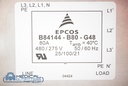 Siemens CT Sensation Noise Filter, 480/275V, 50/60Hz, 3x80A, PN 3084811