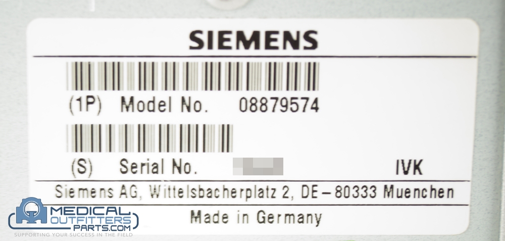 Siemens CT Sensation ICS Tower 7A, PN 8879574, 8879566
