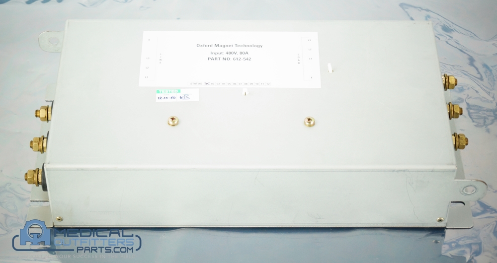 Siemens MRI Symphony/Harmony Filter 3 Phase, 480V, 80A, 3 Stage, PN 4765892, 612-542