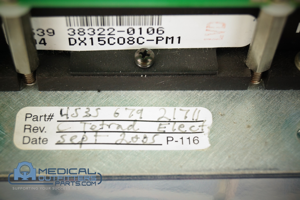 Philips PET/CT Digital Servo Amplifier, PN 453567921711, DX15C08C-PM1