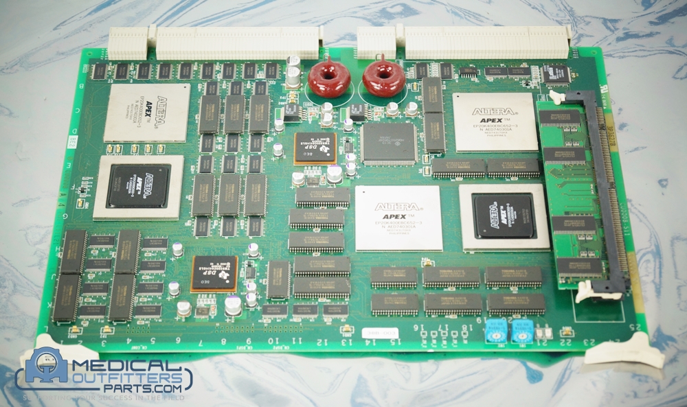 Hitachi Ultrasound EUB-8500 BE 2 Board, PN CU0008-S11, CU0008-R1