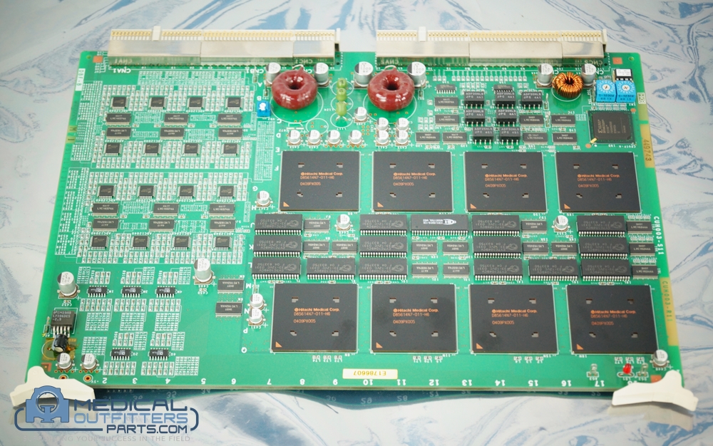 Hitachi Ultrasound EUB-8500 DBF-B Board, PN CUH003-S11, CUH003-R11