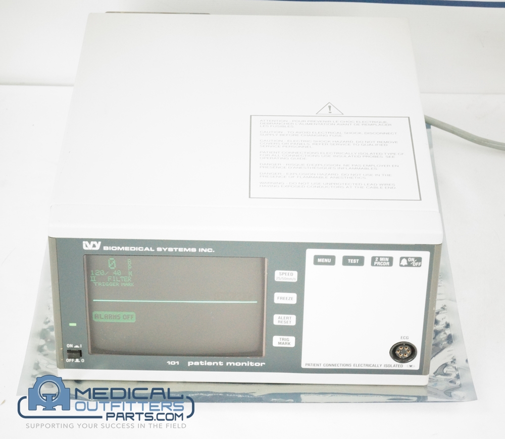 Biomedical System INC Patient Monitor, PN 101T