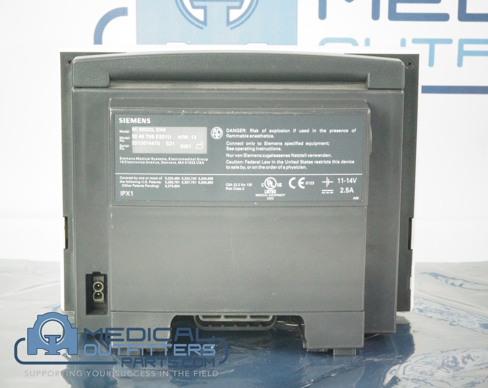 Siemens CT Sensation 4 Monitor SC 6002XL, PN 7262756, 5946798, 6002XL