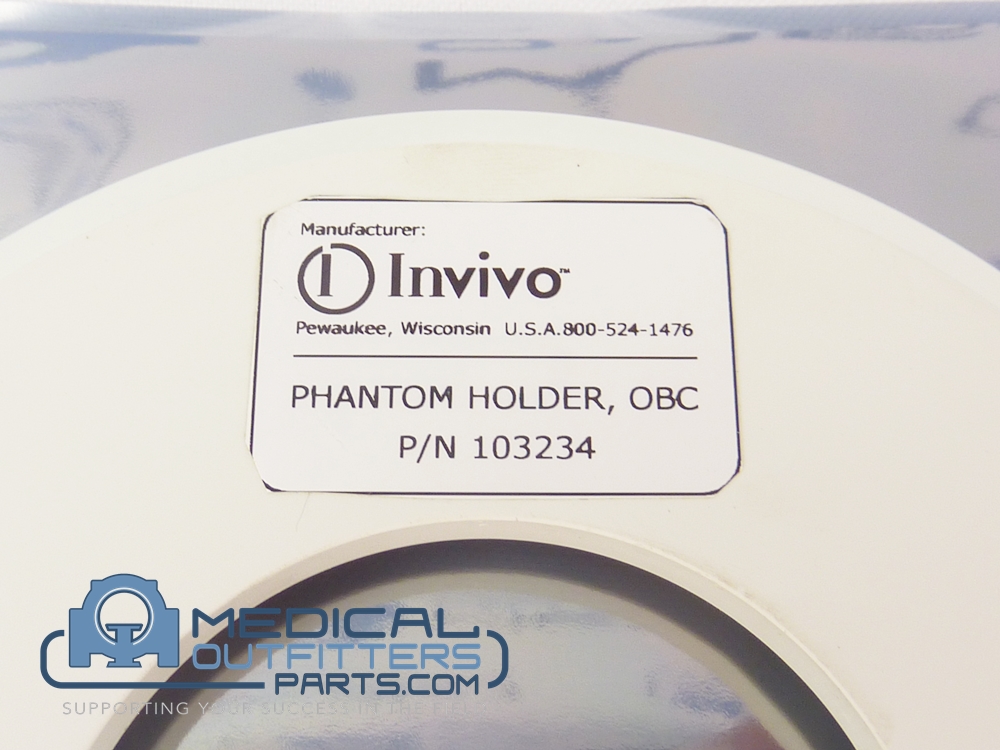 Siemens Invivo Phantom Holder, OBC, PN 103234