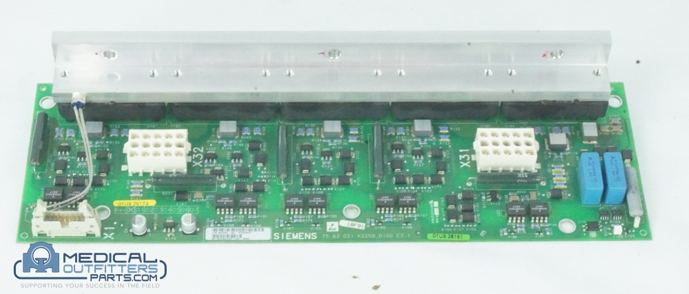 Siemens MRI Espree D100 Rectifier Board, PN 7563021