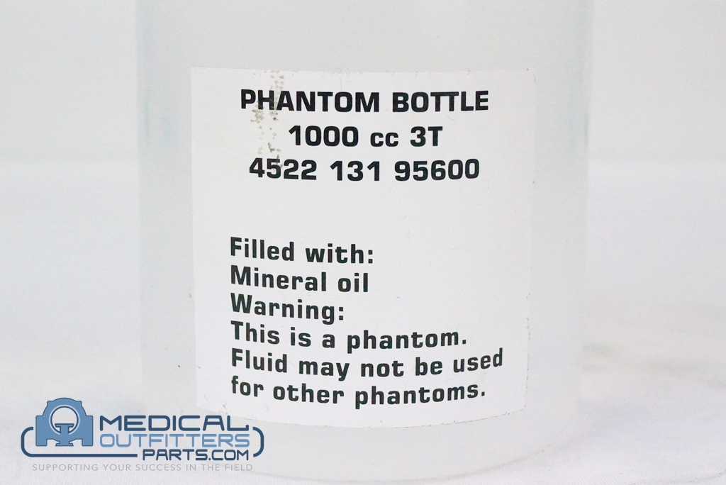 Philips MRI Achieva 3.0 T Phantom Bottle 1000 CC, PN 452213195600