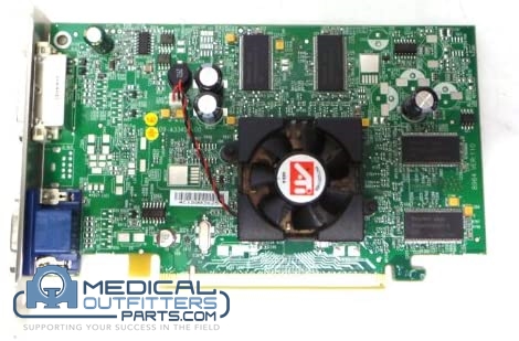 ATI Display Adapter Fire GL V3100, PCI-E PCI-Express x16 VGA-DVI, PN E-G012-04-2369B