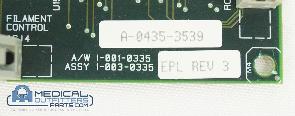 Hologic Selenia Digital Mammo Generator Micro Processor Board, Rev 3, PN 1-003-0335