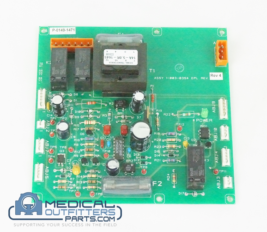 Hologic Selenia Digital Mammo Main Power Board, Rev 4, PN 1-003-0354