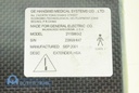 GE PET/CT Metalless Cradle Foot Extender, PN 2115993-2