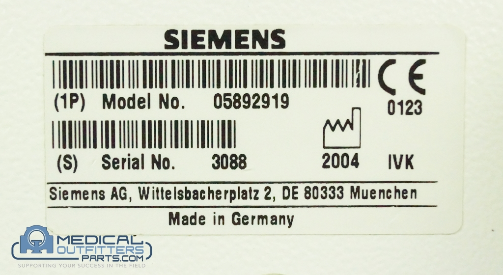 GE/Siemens X-Ray Proteus Fluoro Collimator, PN 2261765, 5892919