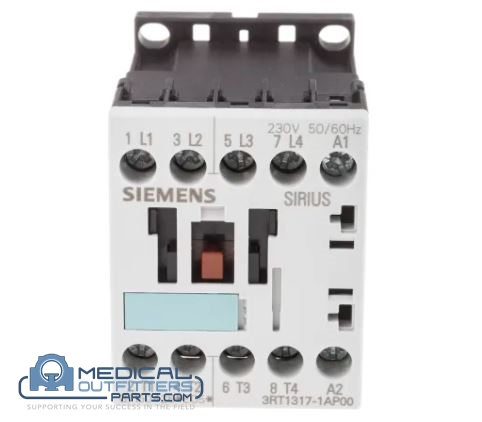 Siemens Sirius Contactor 4 Pole Contactor - 12 A, 230 V ac Coil, 4NO, 5.5 kW, PN 3RT1317-1AP00