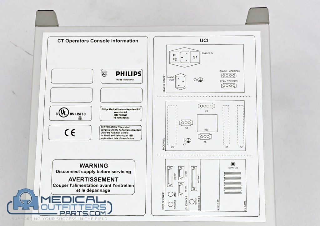 CTUCI 1.3, Box Assy, UCI Unit Complete PN 452214233033, 452214236203