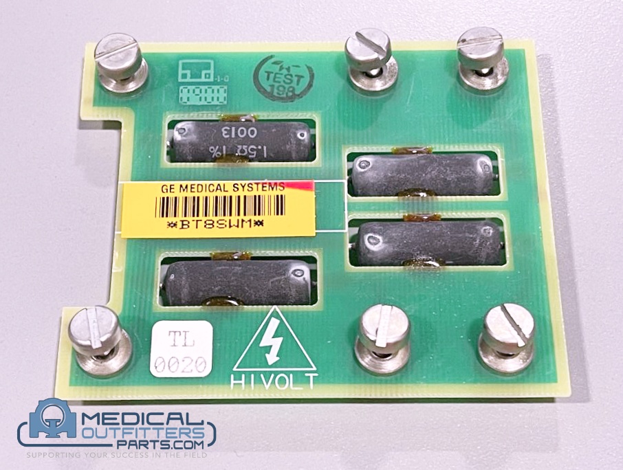 GE MRI BIAS Resistor Circuit Board, PN 2113285, 2113284