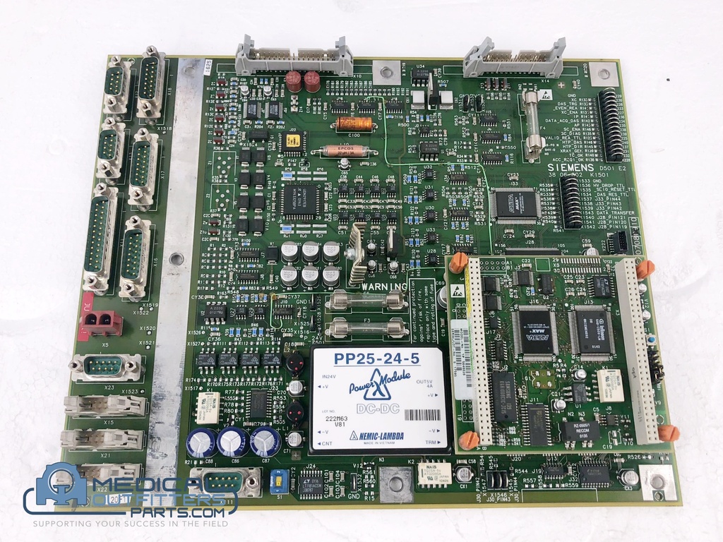 Siemens CT Somatom Emotion Duo Master Rotating (MAS) D501 Focus Control (FCO) D503 Assy, PN 3806002, 3805913