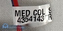 Siemens E-cam Detector Tub SW Micro Collimator Seated, PN 4354143