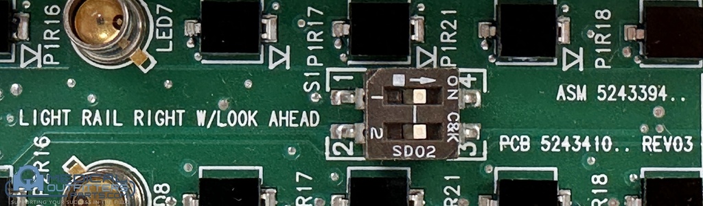 Siemens E-Cam 3/8" Hi-Res. Det. / Tub Asm Right Light Rail W/Look Ahead S, PN 10183284, 5243394