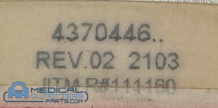 Siemens E-Cam Detector Tub CBL MED/CIDI, PN 4370446
