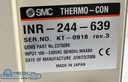 SMC X-Ray Thermo-Com Recirculating Temperature Controller Input:100-240VAC 50/60Hz, MAX8A, PN INR-244-639