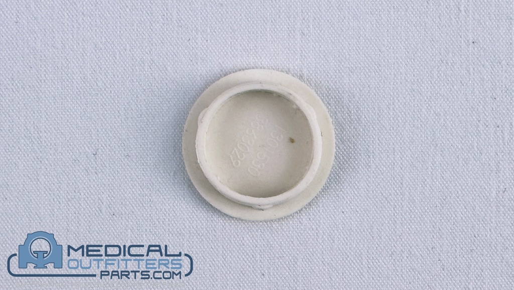 Siemens E-Cam Patient Bet Rear Cap Plug White 25mm f. 20mm Hole, PN 3863029