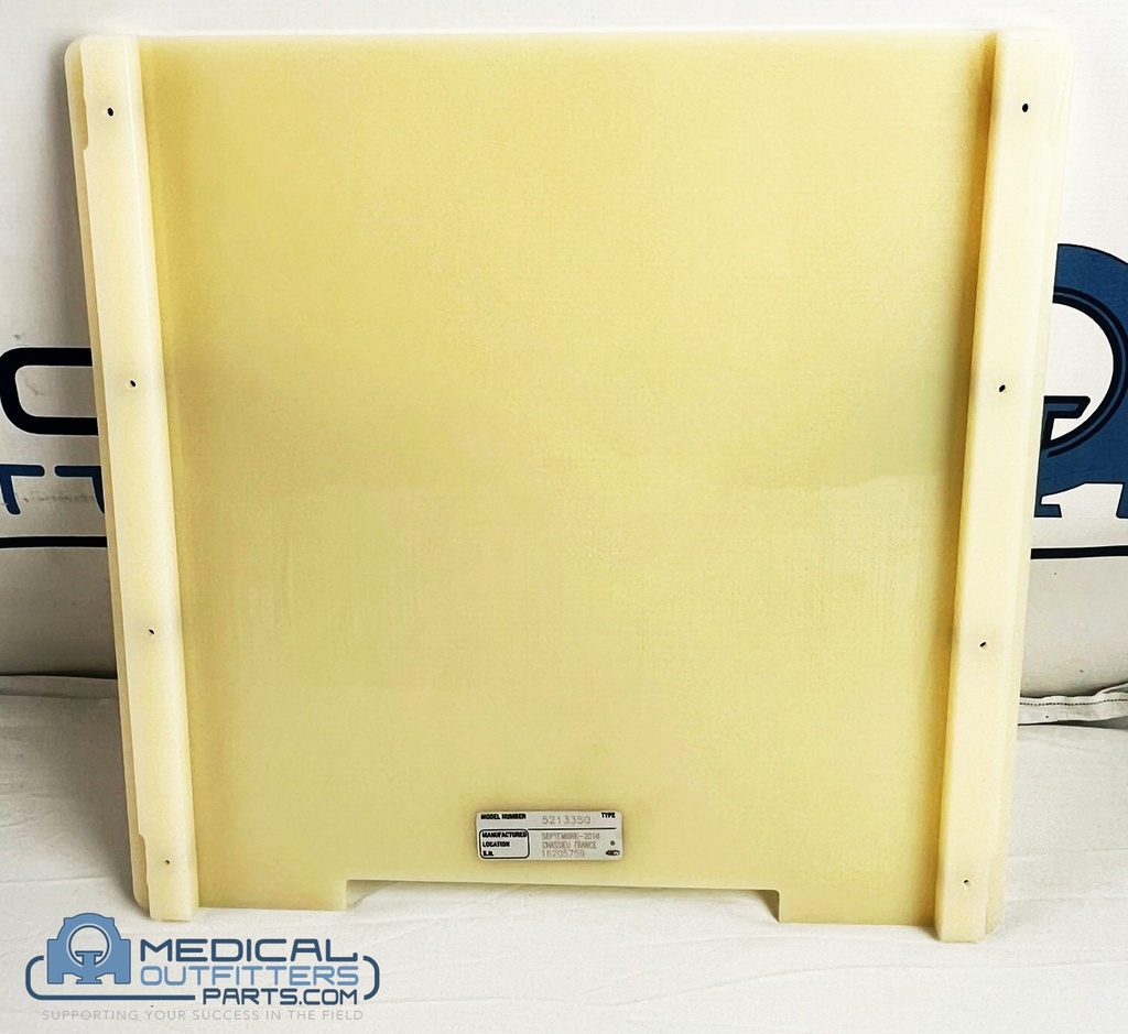 GE Mammography Detector Protection Plate, PN 5213350