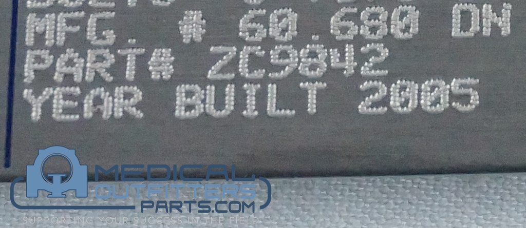 GE S Magnets Burst Disk 20psi, PN ZC9842