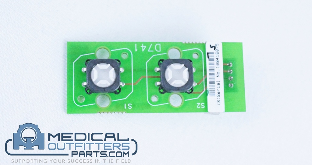 Siemens Mammography Board D741 On/Off Switch Set, PN 6269117