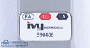 IVY Three Lead Shielded ECG Patient Cable 10 ft 3 Lead, PN 590406