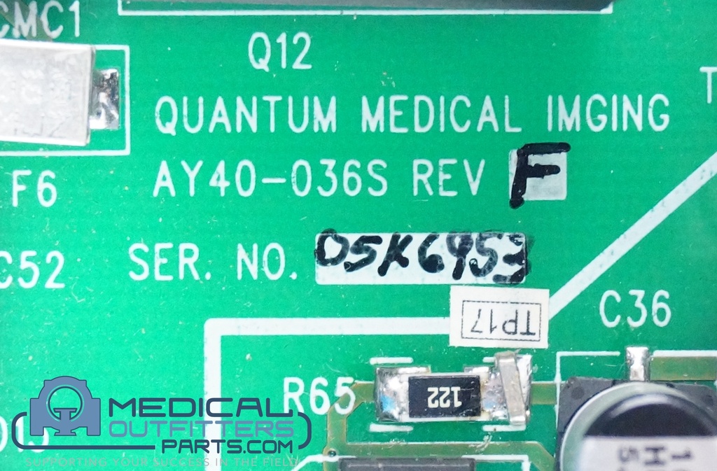 Carestream X-Ray Generator HSS Drive Board A20A2, PN AY40-036S