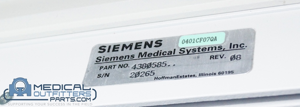 Siemens MRI Pinhole Collimator, PN 4380585
