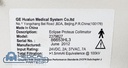 GE X-Ray Proteus Eclipse Collimator, PN 2379827