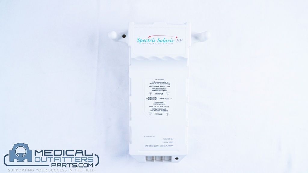MR Injection System MED RAD Spectris Solaris EP MR Injection System 12VDC, 8.0AHr: 25A MaxiMUM, PN 3012070