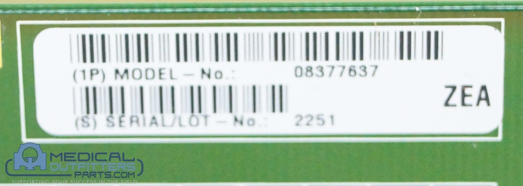 Siemens CT Somatom Sensation C Box Backplane, PN 8377637