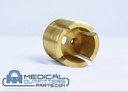 GE MRI Caster Bushig Tpered ID Brass, PN 46-271761P1