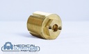 GE MRI Caster Bushig Tpered ID Brass, PN 46-271761P1