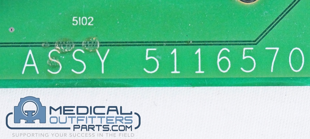 GE CT VCT 64 GTTS Board Assy Positioning GT, PN 5116570
