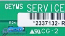 GE CT VCT 64 Service Switch Board Assy, P2033WJ, PN 2337132