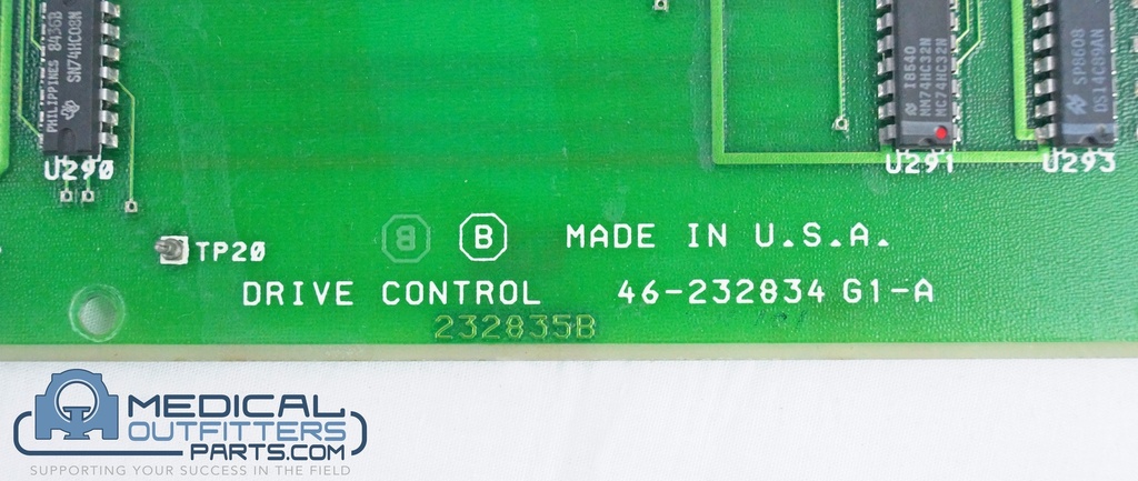 GE AMX 4 Drive Control Board, PN 46-232834 G1-A