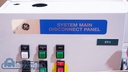 GE VCT 64 System Main Disconnect Panel, PN 9330G-14B