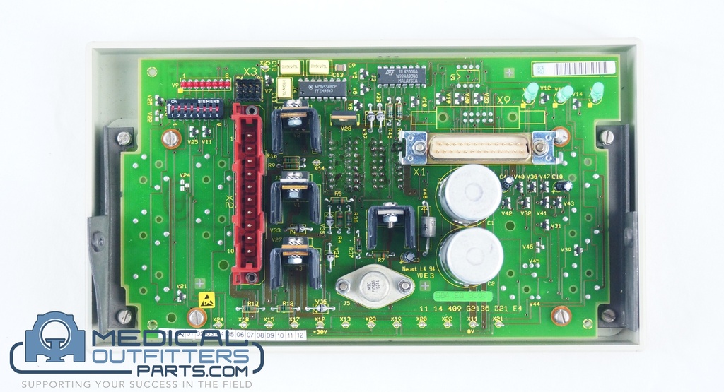 Siemens Rad / Fluoro Room D21 Board, PN 1114409 G2136