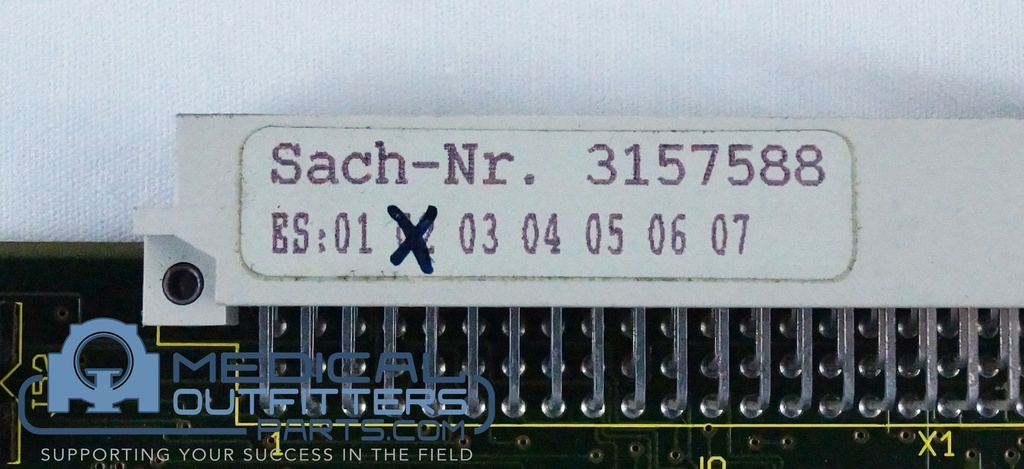 Siemens X-Ray Multi System D210 Radiography Circuit Board, PN 3157588