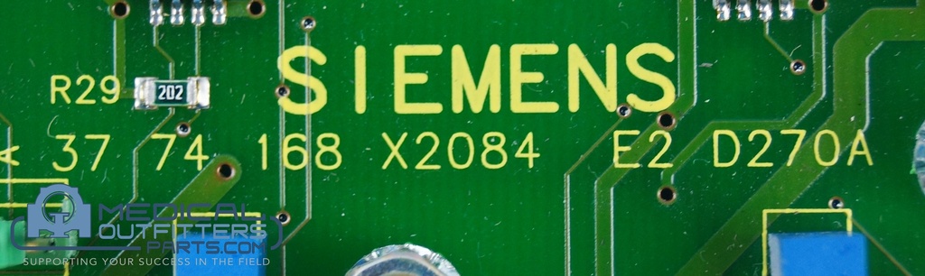 Siemens Rad / Fluoro Room D270 Board Assy, PN 3774168, 3774697