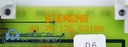 Siemens Rad / Fluoro Room D6 Board, PN 8378176