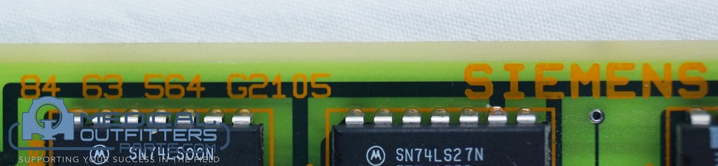 Siemens Rad / Fluoro Room D44 Board, PN 8463564