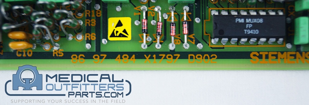 Siemens Rad / Fluoro Room D902 Board, PN 8697484