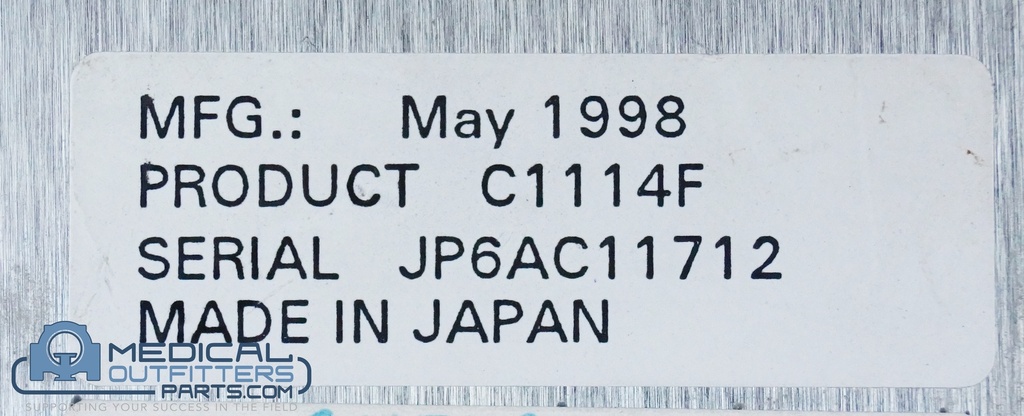 HP Surestor Optical 2600FX Driver, PN C1114F