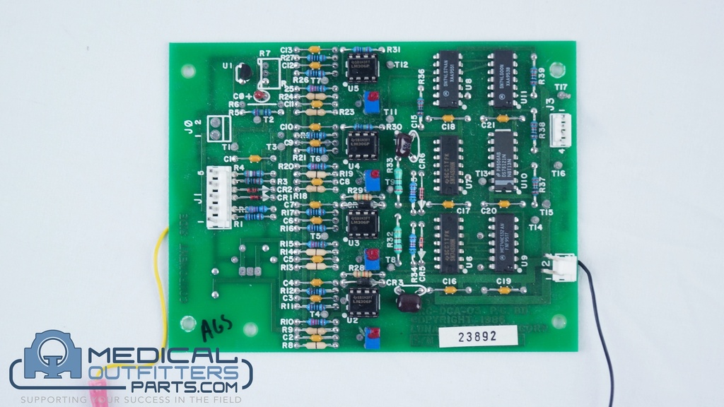 GE Bone Densitometer PC Board, PN LRC-DCA-03